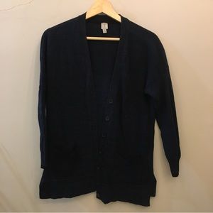Navy blue cardigan